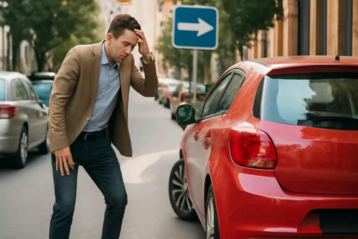Parcheggio auto su strada a senso unico: l’errore che costa caro e come evitarlo facilmente